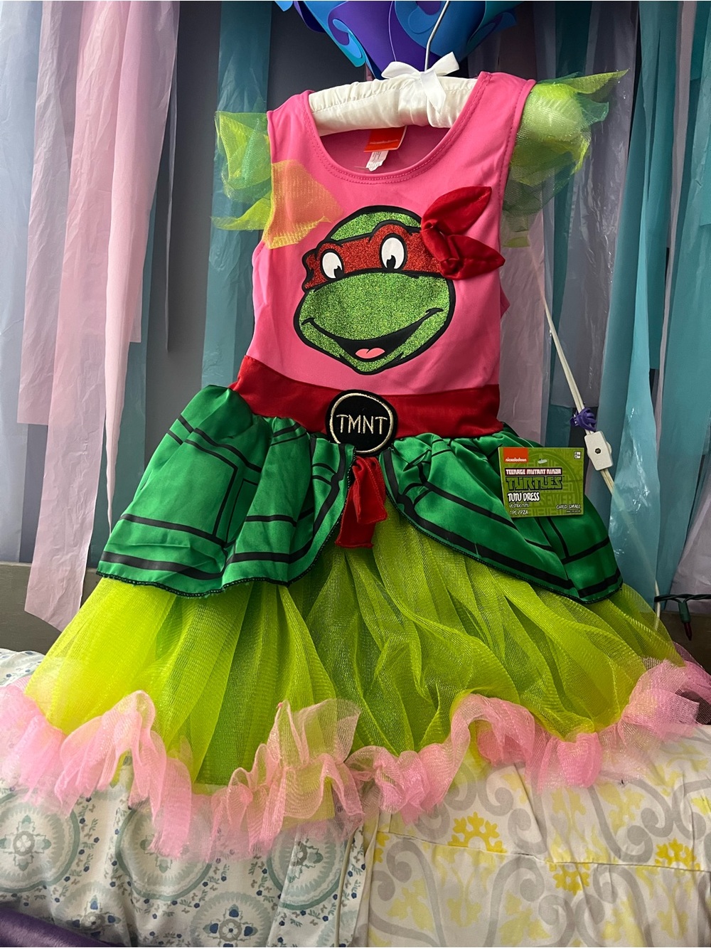 Teenage Mutant Ninja Turtles Halloween Costume/Tutu Dress NWT